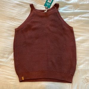 Knit sleeveless top NWT